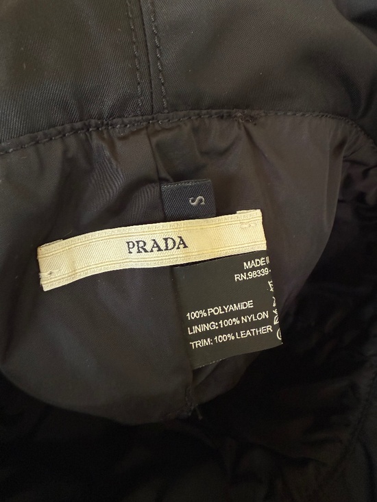 Prada Cloche Style Rain Hat main image 4